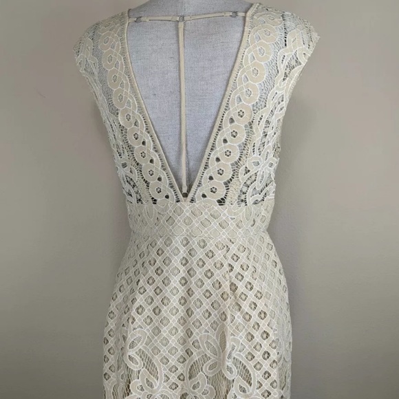 โญ๏ธHost Pickโญ๏ธNWOT FP One Million Lovers Lace Mini Dress S - Picture 7 of 11